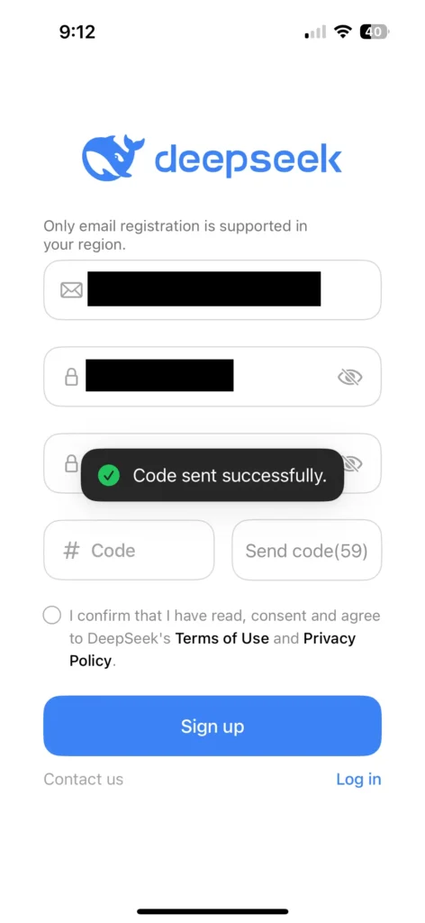 DeepSeek 코드가 모바일 앱으로 전송되었습니다.